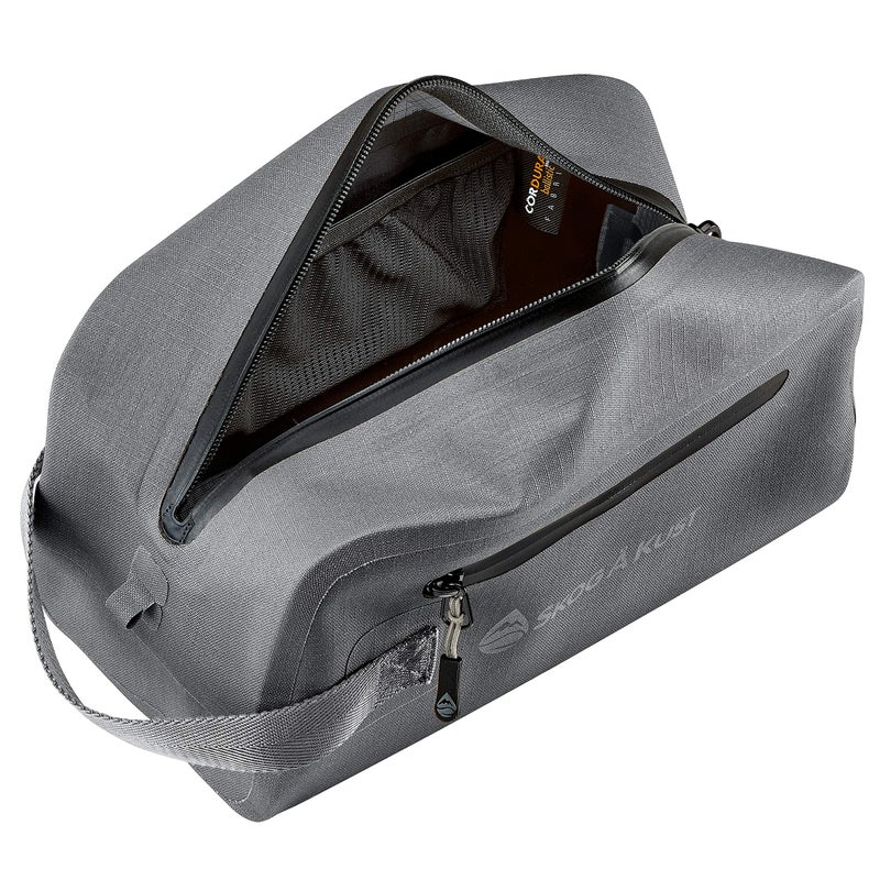 Skog Ã… Kust DoppSÃ¥k Waterproof & Leak-Proof Travel Toiletry Bag | Large, Charcoal Grey - Image 5
